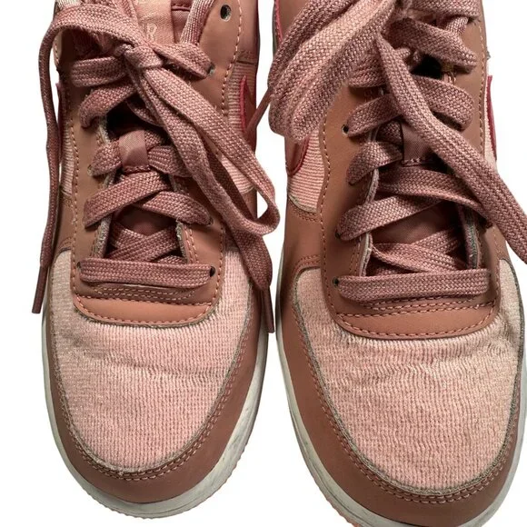 Nike Air Force 1 LV8 (GS) Rust/Pink Pink Storm [849345 603] US SZ 6Y - Picture 8 of 12